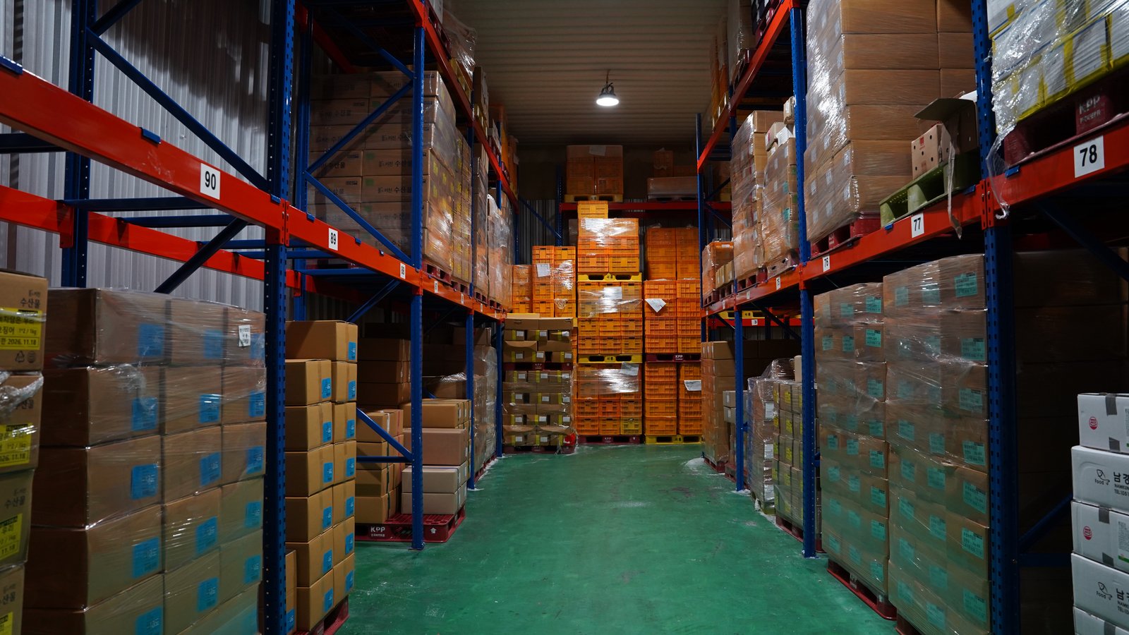 체계적 냉동 관리